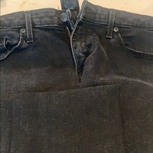 Mid rise skinny black jeans size 10/r
